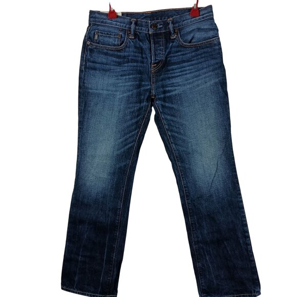 Abercrombie & Fitch The A&F Boot Mens Jeans 33x31 Classic Fit Button Fly Denim - Picture 1 of 11